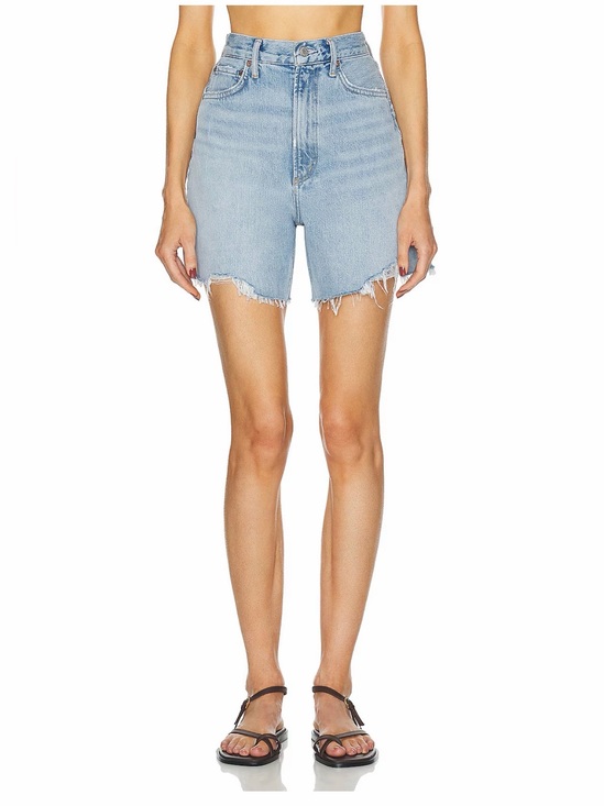 Agolde Pants - AGOLDE Distressed Stella Denim Cut-off Shorts Sz 23